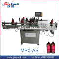 bottles for disinfectant labeling machine for round bottles